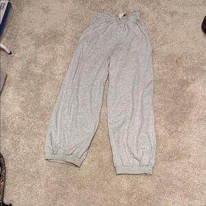 Aerie Light Gray Kids Sweatpants